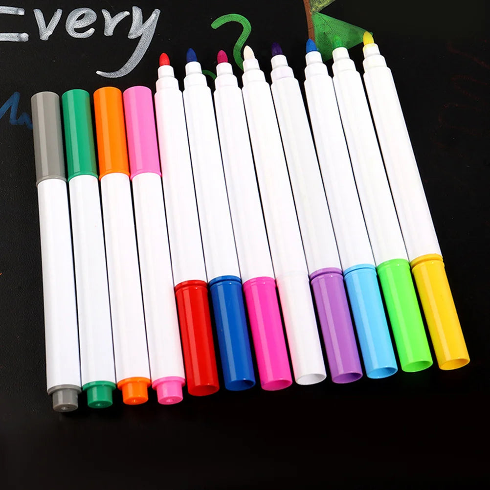 12Pcs Rotuladores Brillantes