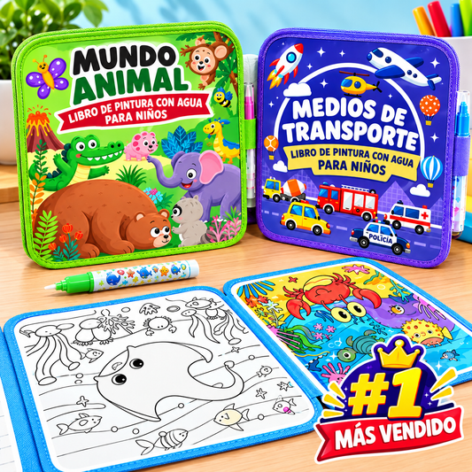 Cuaderno de Agua Mágica