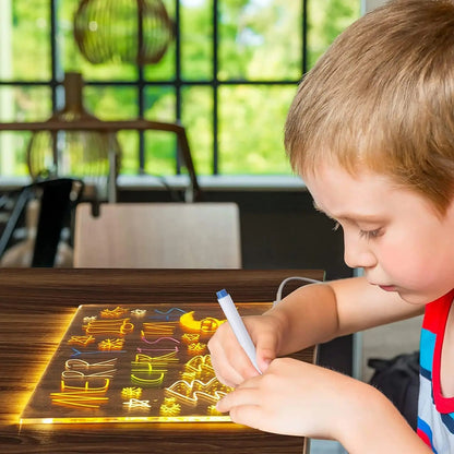 Tablero LED de dibujo