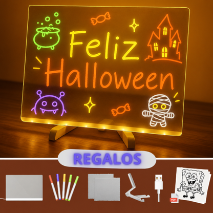Tablero LED de dibujo