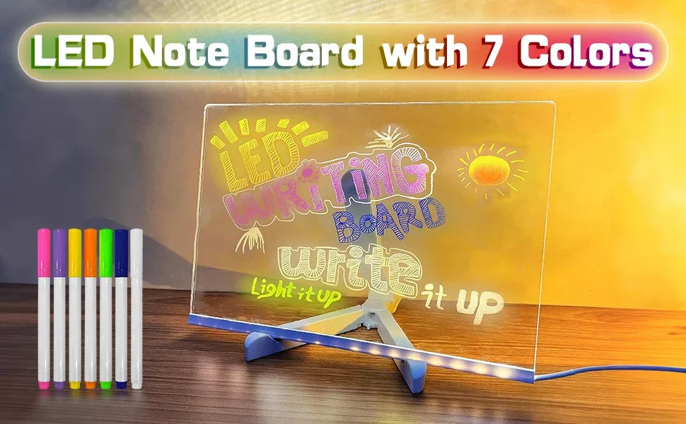 Tablero LED de dibujo
