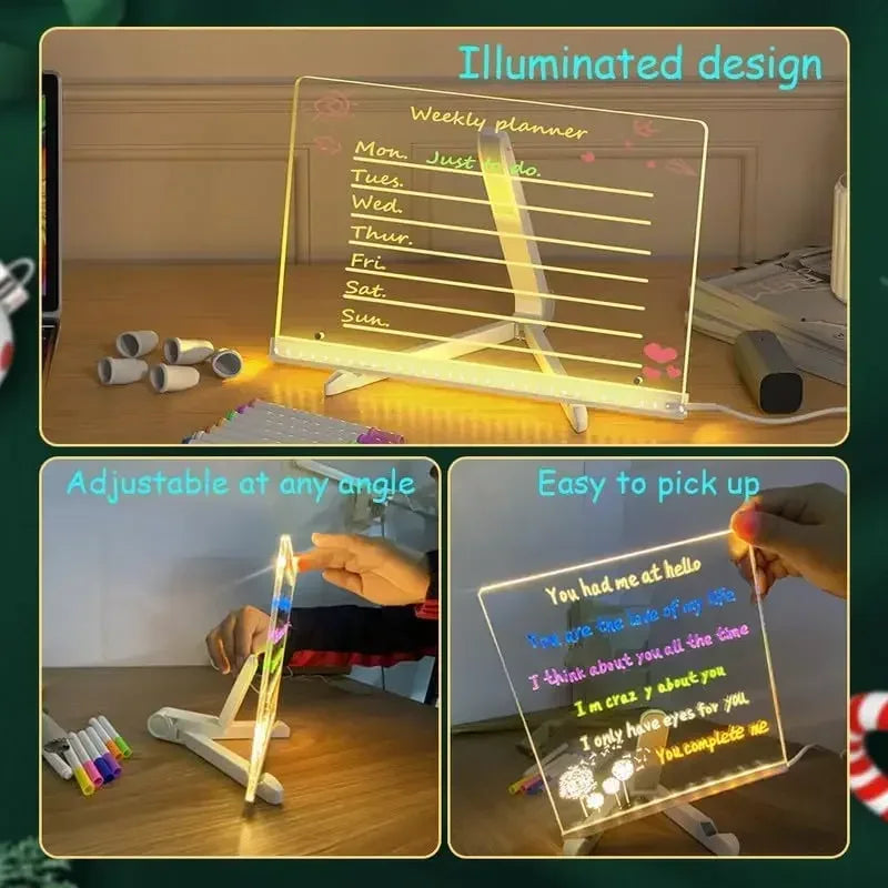 Tablero LED de dibujo