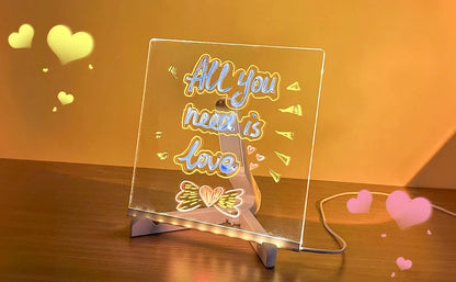 Tablero LED de dibujo